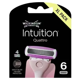 wilkinson-intuition-quattro-wklad-z-4-ostrzami-6szt