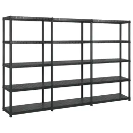 regal-5-poziomowy-czarny-255x40x185-cm-plastik