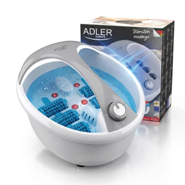 MASAŻER WODNY DO STÓP HYDROMASAŻER PODGRZEWANIE do 48°C Aromaterapia 450W