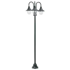 latarnia-ogrodowa-3-punktowa-220-cm-e27-ciemnozielona