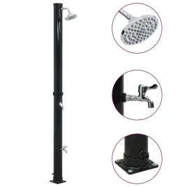 prysznic-solarny-czarny-220-cm-20-l
