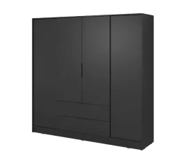 szafa-4-drzwiowa-z-szufladami-4d2sz-206-cm-czarna-kali-ps-4-kolory