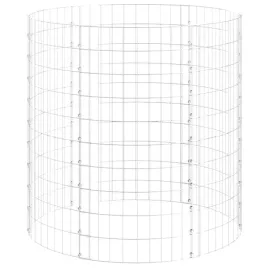 okragly-slup-gabionowy-galwanizowana-stal-o100x100-cm