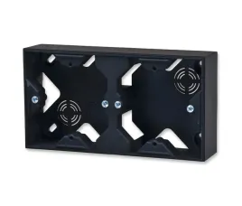 ospel-aria-pnp-2u-33-puszka-instalacyjna-podwojna-czarna