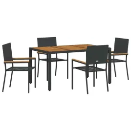 zestaw-do-jadalni-w-ogrodzie-5-pcs-czarny-i-drewno