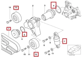 rolka-napinacza-pasek-bmw-e46-320d-m47