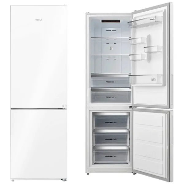 Lodówka TEKA No Frost 188cm Biała FreshBox FlipBox AirFLow Control 310L