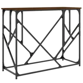 stolik-konsolowy-brazowy-dab-100x40x80-cm