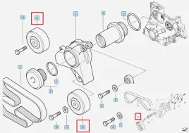 rolka-napinacza-bmw-e46-320d-przedlift