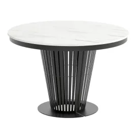 stol-okragly-rozkladany-elantra-120-196-nogi-metal-czarne-blat-marmur