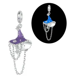 charms-srebro-925-swiecacy-kapelusz-czarownicy-czerwinski