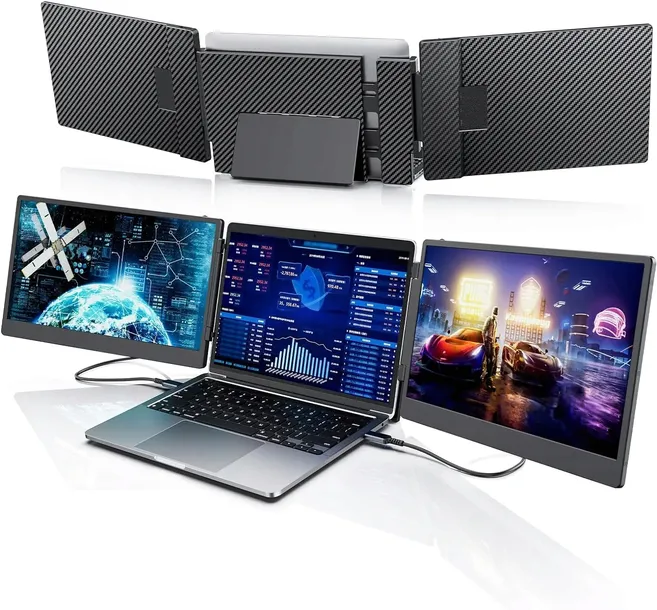 Laptomo S3 podwójny monitor laptopa 14''rozszerzenie ekranu przenośny 2024