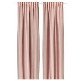ikea-vilborg-zaslony-zacieniajace-1-para-rozowy-145x300-cm