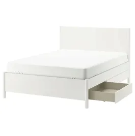 ikea-tonstad-rama-lozka-z-szufladami-kremowy-leirsund-140x200-cm