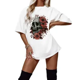 modna-sukienka-damska-mini-krotka-koszulka-oversize-na-lato-duzo-wzorow-xxl