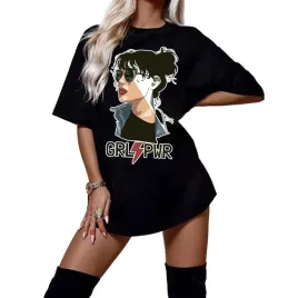 modna-sukienka-damska-mini-krotka-koszulka-oversize-na-lato-duzo-wzorow-xxl