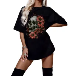 modna-sukienka-damska-mini-krotka-koszulka-oversize-na-lato-duzo-wzorow-xxl