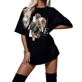 modna-sukienka-damska-mini-krotka-koszulka-oversize-na-lato-duzo-wzorow-xxl