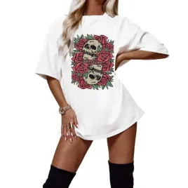 modna-sukienka-damska-mini-krotka-koszulka-oversize-na-lato-duzo-wzorow-xxl