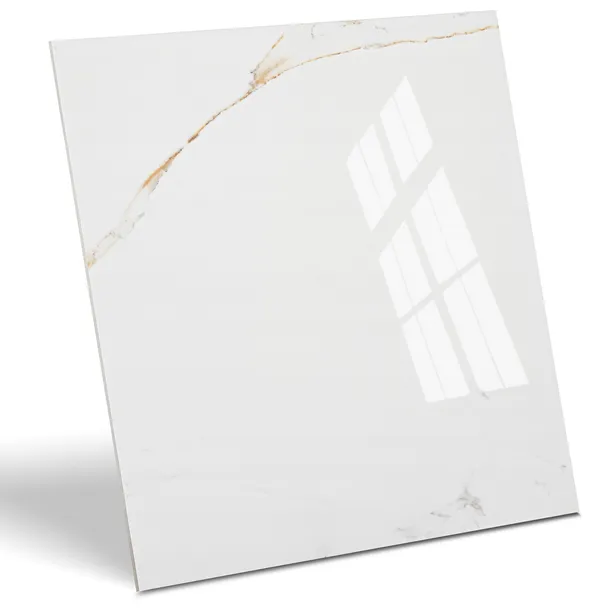 Gres szkliwiony polerowany Medina Gold 60 × 60 cm