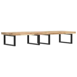 polka-scienna-pod-umywalke-stal-i-lite-drewno-akacjowe