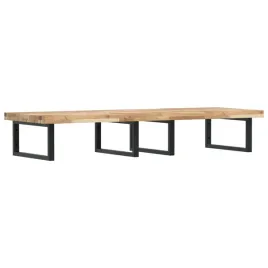 polka-scienna-pod-umywalke-stal-i-lite-drewno-akacjowe