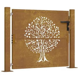 furtka-ogrodowa-105x80-cm-stal-kortenowska-motyw-drzewa