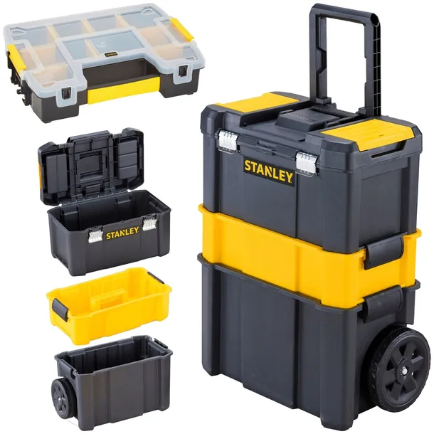 STANLEY STST1-81320 Warsztat mobilny 3w1 ESSENTIAL + Organizer SORTMASTER
