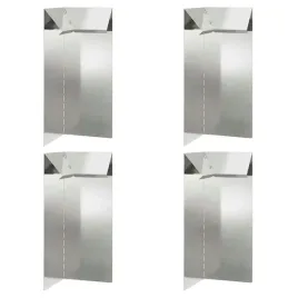 ogrodzenie-slimakowe-4-pcs-srebrny-10-x-10-x-25-cm