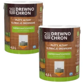 zestaw-drewnochron-express-2x45l-impregnat-do-drewna-bialy-9l
