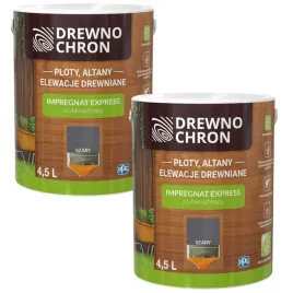 zestaw-drewnochron-express-2x45l-impregnat-do-drewna-szary-9l