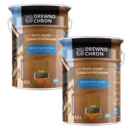 zestaw-drewnochron-extra-2x45l-impregnat-do-drewna-powlokotworczy-dab-9l