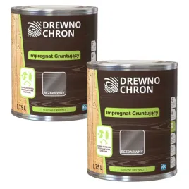 zestaw-drewnochron-2x45l-impregnat-gruntujacy-do-surowego-drewna-9l-grunt