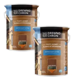 zestaw-drewnochron-extra-2x45l-impregnat-do-drewna-dab-ciemny-9l