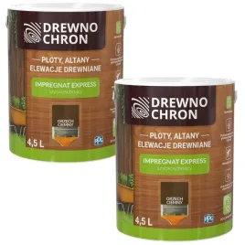 zestaw-drewnochron-express-2x45l-impregnat-do-drewna-orzech-ciemny-9l