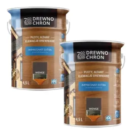 zestaw-drewnochron-extra-2x45l-impregnat-do-drewna-powlokotworczy-wenge-9l