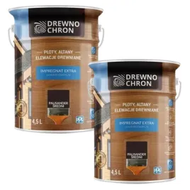 zestaw-drewnochron-extra-2x45l-impregnat-do-drewna-palisander-sredni-9l