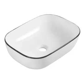 umywalka-nablatowa-ceramiczna-prostokat-bialy-polysk-czarny-rant-46x33x135
