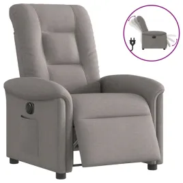 elektryczny-fotel-rozkladany-kolor-taupe-obity-tkanina