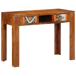 biurko-z-szuflada-brazowy-100-x-50-x-75-cm-lite-drewno-akacjowe