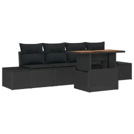 zestaw-sofy-ogrodowej-5-czesciowy-czarny-rattan