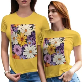 dopasowana-koszulka-silm-fit-t-shirt-nadruk-kwiaty-xs-jakosc