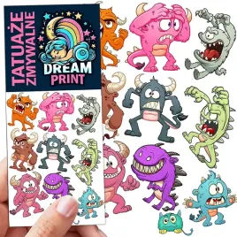 tatuaze-zmywalne-dla-dzieci-dzieciece-monsters-potwory-oryginalne