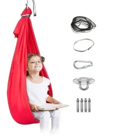 hustawka-sensoryczna-dla-dzieci-hamak-280x150cm-100kg-czerwona