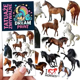 tatuaze-zmywalne-dla-dzieci-dzieciece-konie-oryginalne
