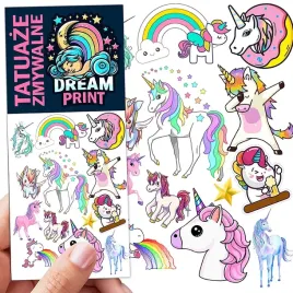 tatuaze-zmywalne-dla-dzieci-dzieciece-jednorozce-unicorn-oryginalne
