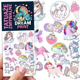tatuaze-zmywalne-dla-dzieci-dzieciece-jednorozce-unicorn-oryginalne