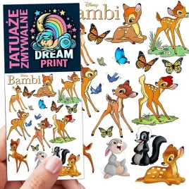 tatuaze-zmywalne-dla-dzieci-dzieciece-bambi-oryginalne