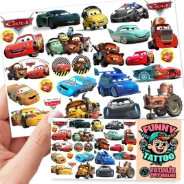 tatuaze-zmywalne-dla-dzieci-dzieciece-cars-auta-wzory-jakosc