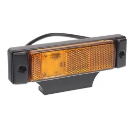 lampa-obrysowa-pomaranczowa-diodowa-z-odblaskiem-12-24v